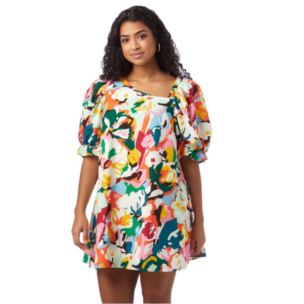 CROSBY by Mollie Burch Brooklyn Multicolor Floral Dress